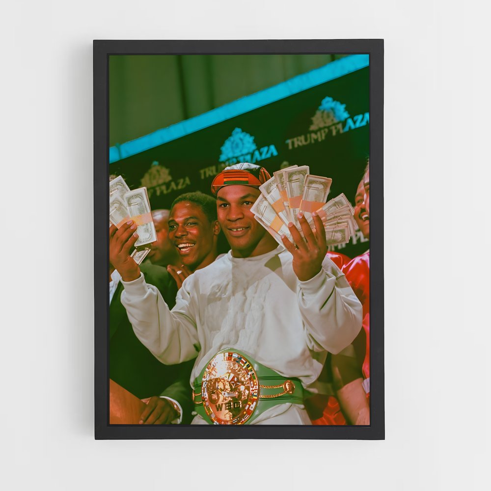 Poster Mike tyson boxeur (vue 2)